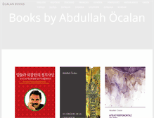 Tablet Screenshot of ocalan-books.com